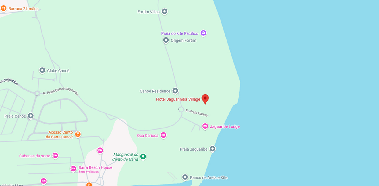 Localização Jaguaríndia Village